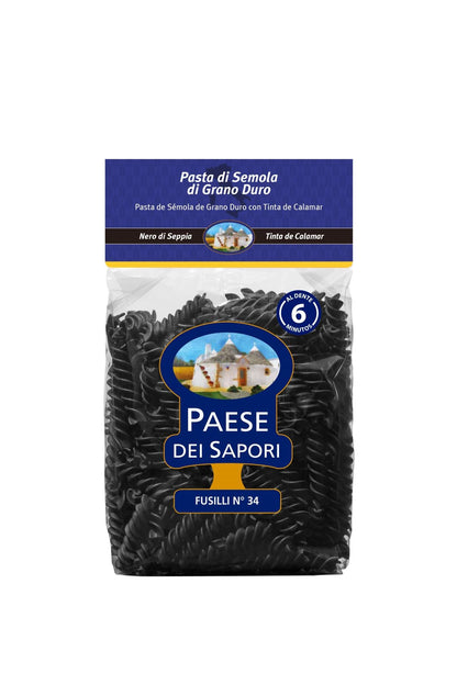 Fusilli N°34 Tinta de Calamar